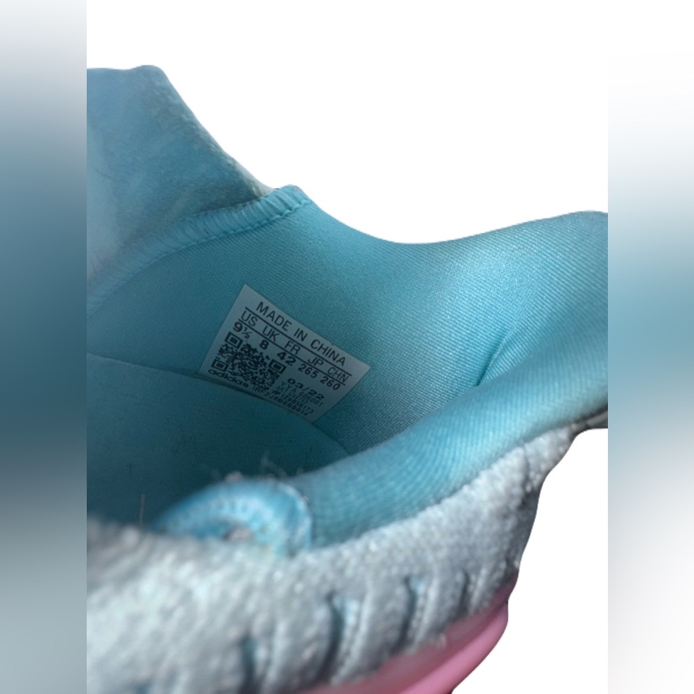 Adidas UltraBoost DNA Climacool 'Almost Blue Beam Pink' Shoes - Picture 14 of 14
